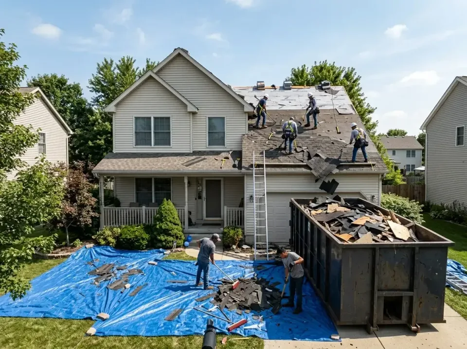 roof-replacement-debris-remova-004 — frequently asked questions, Cheapest Dumpster Rentals in Santo Domingo Pueblo, NM